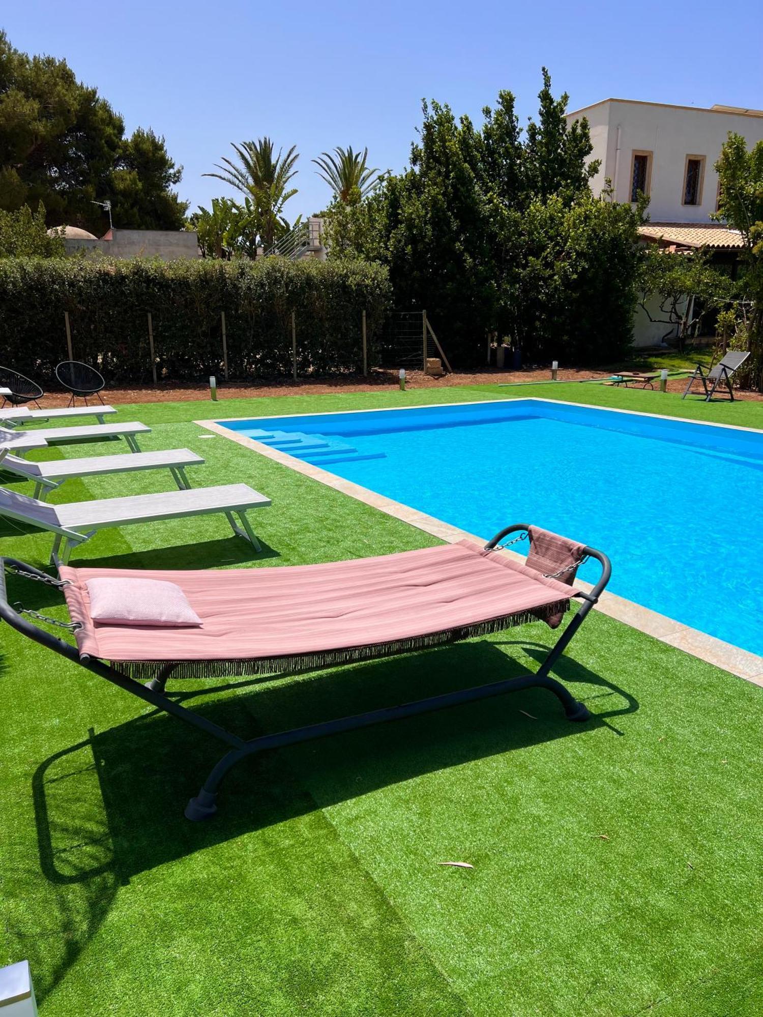 Villa Siciliana Con Piscina "Dal Picciotto" Marsala Exterior foto