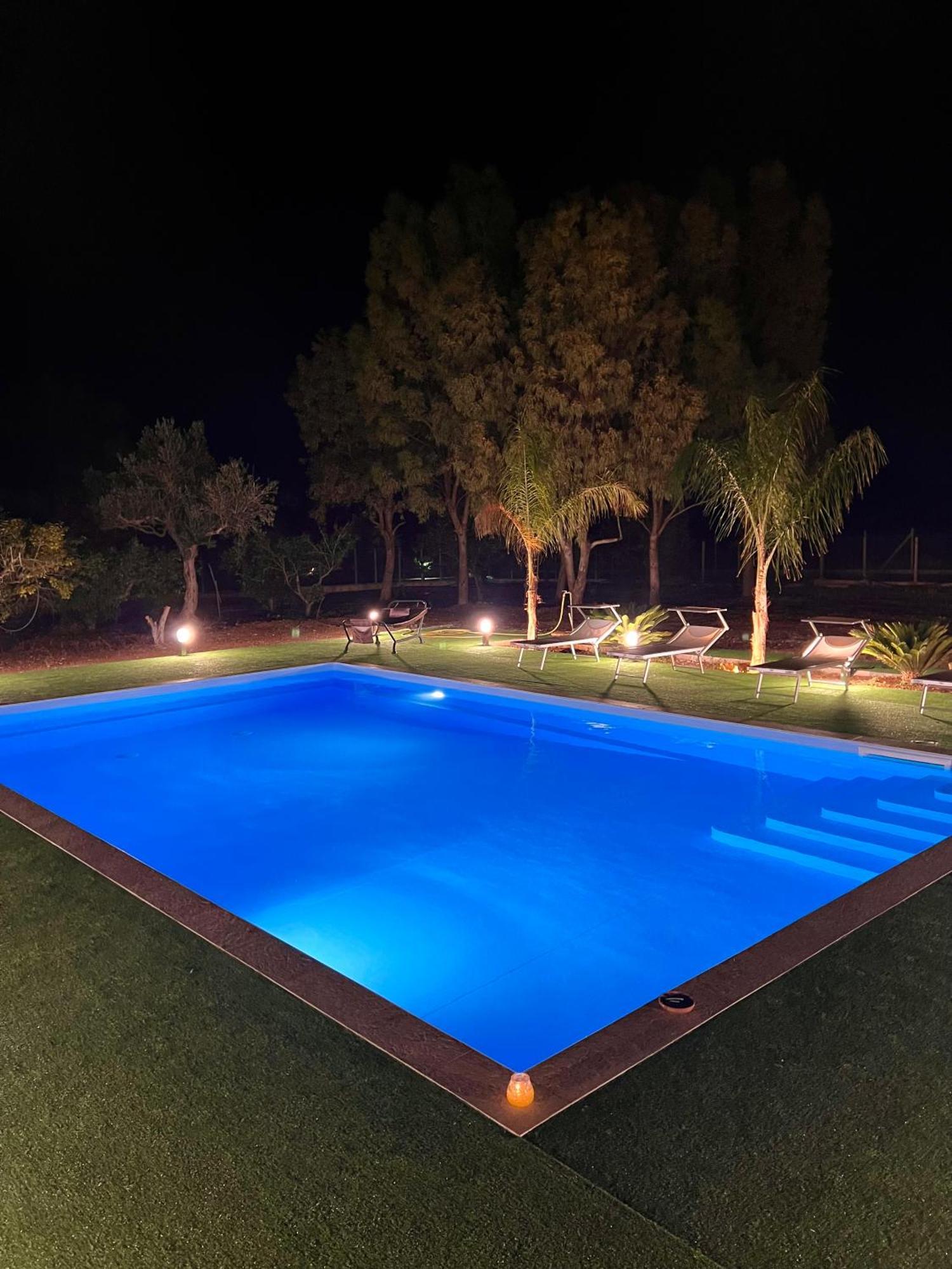 Villa Siciliana Con Piscina "Dal Picciotto" Marsala Exterior foto